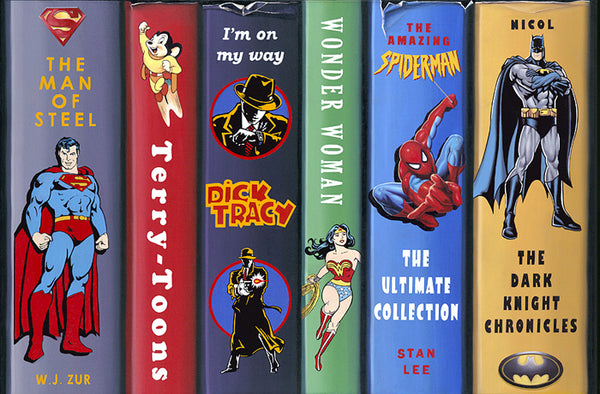Comic Heroes - 24"x36" Original