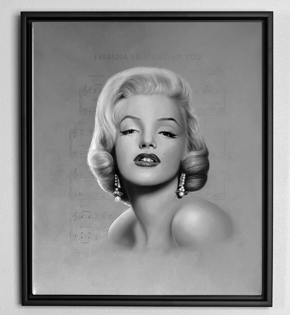Marilyn - I Wanna be Loved by You (Original) 24x20