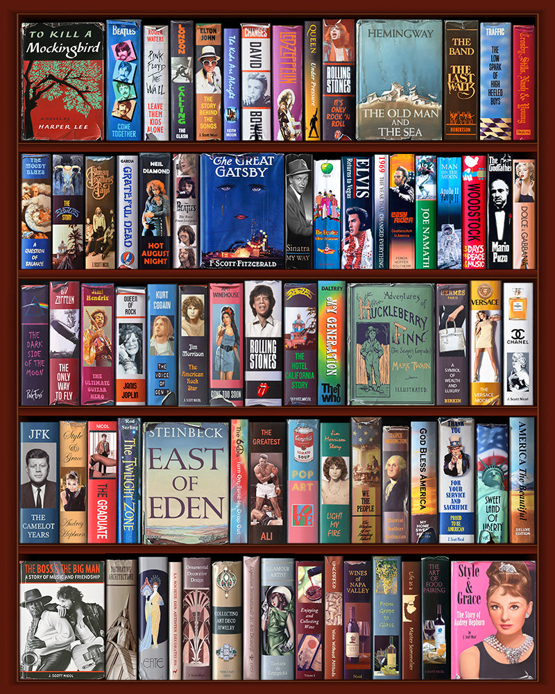 Classic Bookcase - LE Print