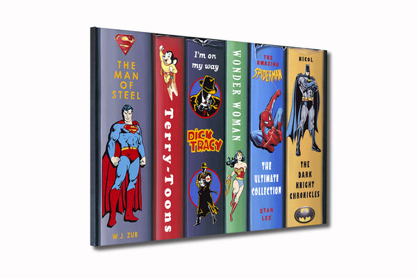 Comic Heroes - 24"x36" Original