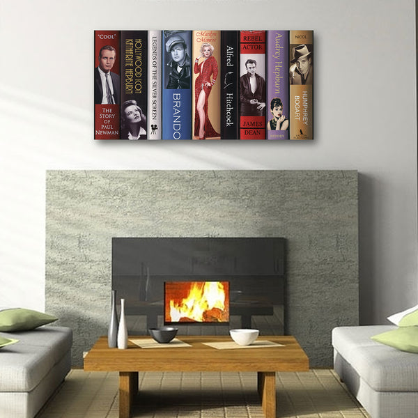 Legends of the Silver Screen - LE Canvas Print