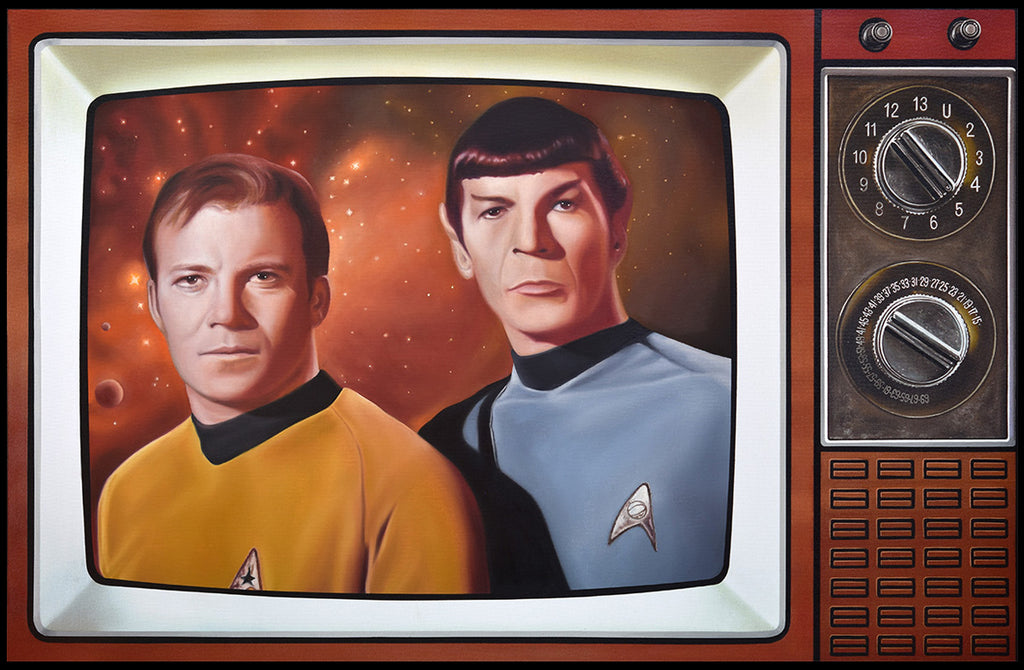 Star Trek TV - LE Canvas Print